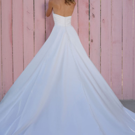 mark lesley bridesmaid dresses buy online Luuvis Pretty Mermaid Spaghetti Straps Lace Up Back Long Satin Prom Dress