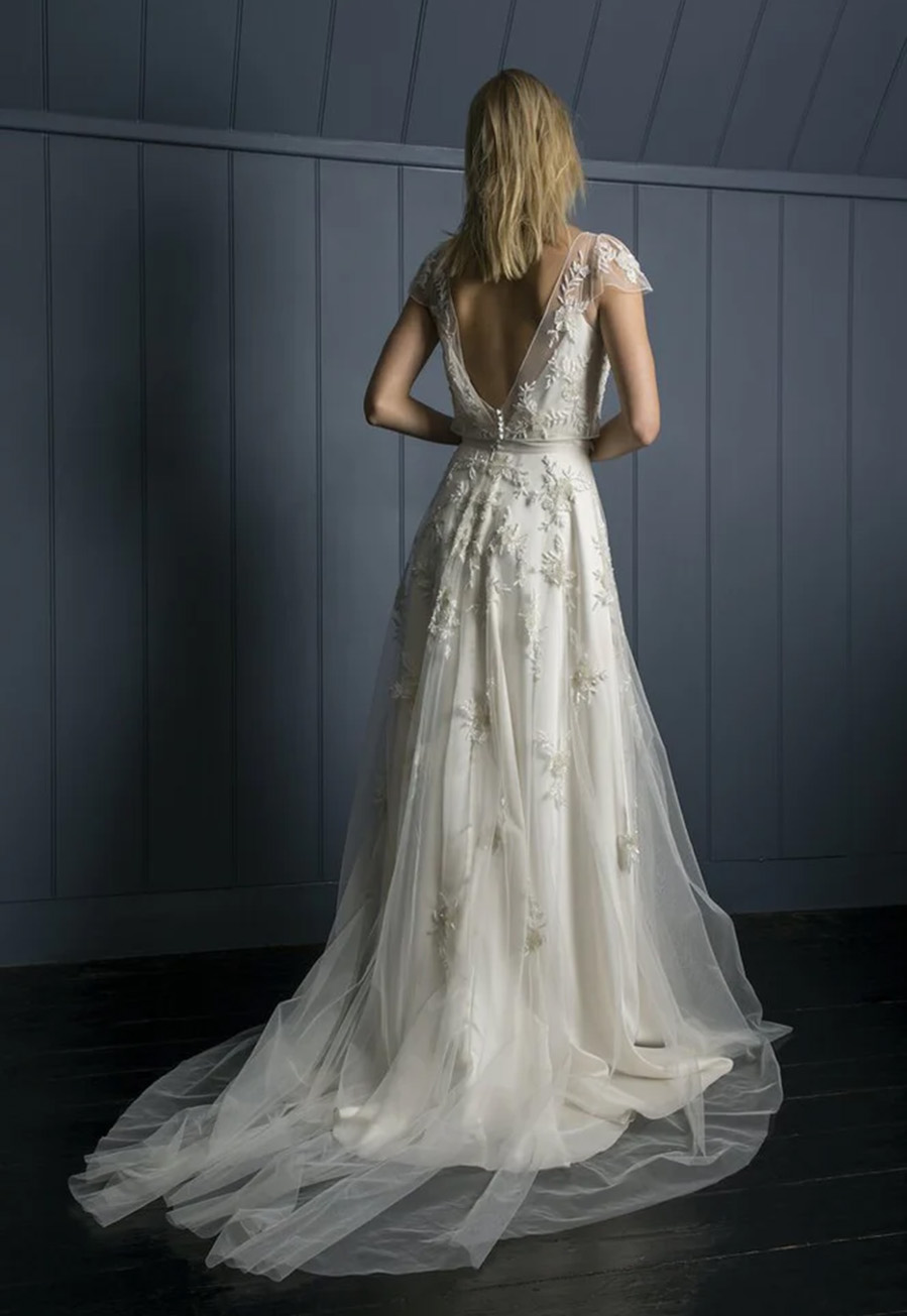 Halfpenny London 'Rose Overskirt'